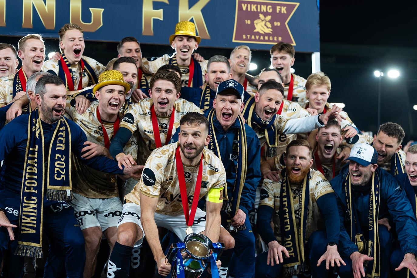 Viking seriemester 2025: Foto Viking Fotball