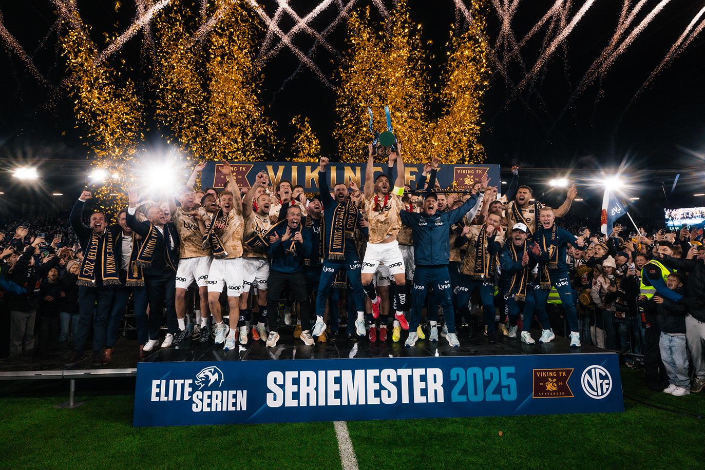 Viking seriemester 2025: Foto Viking Fotball