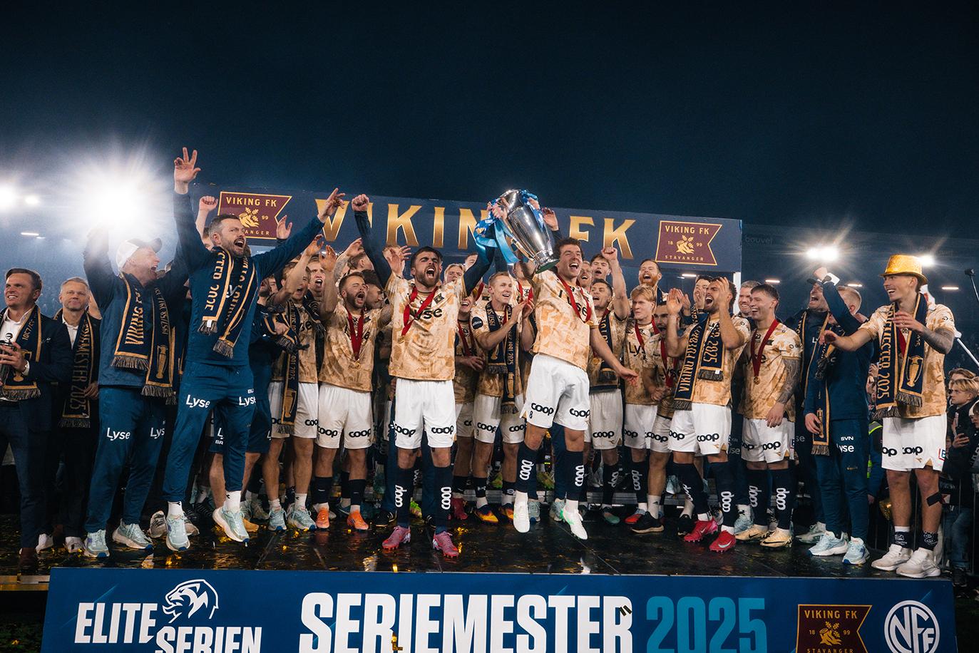 Viking seriemester 2025: Foto Viking Fotball