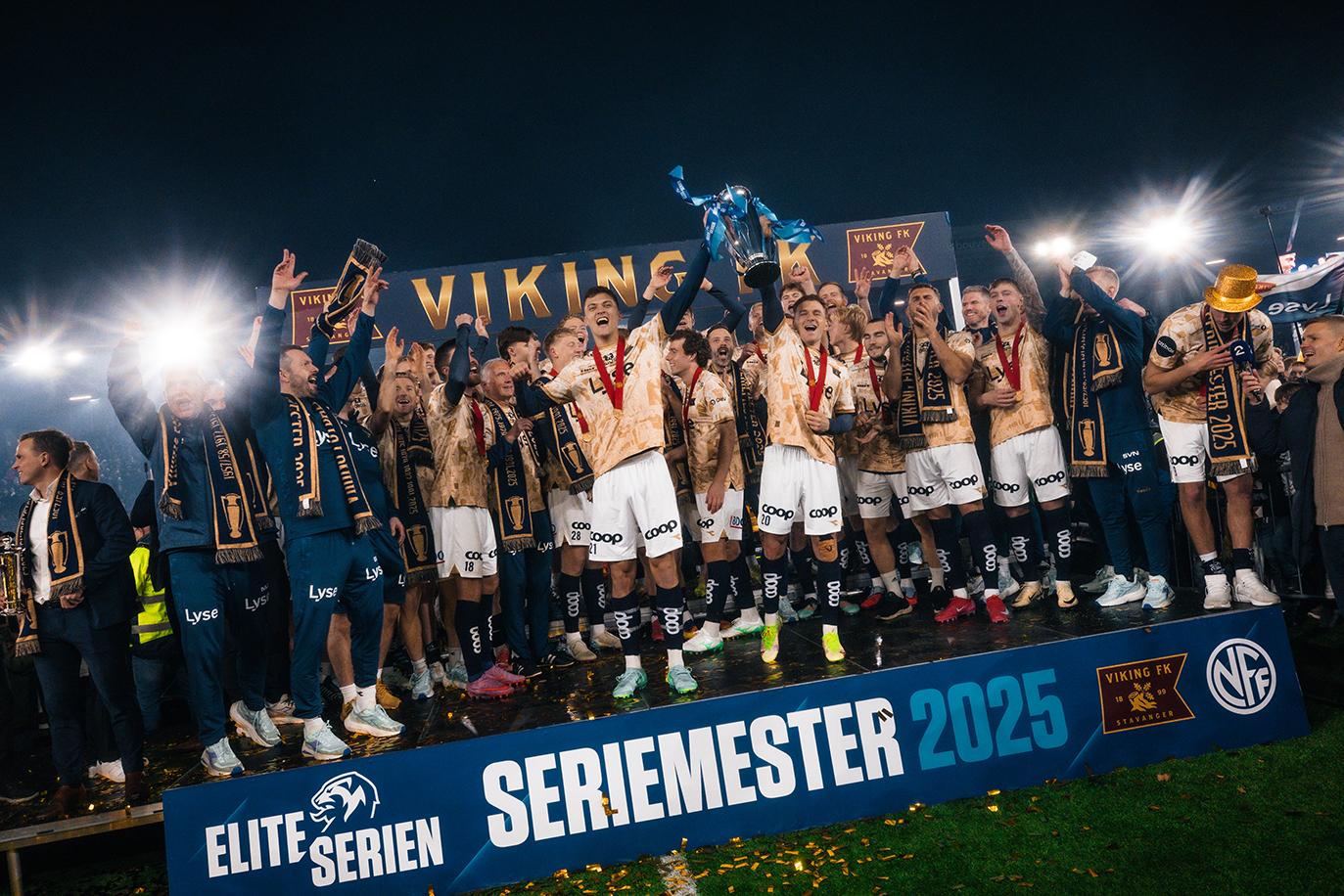 Viking seriemester 2025: Foto Viking Fotball