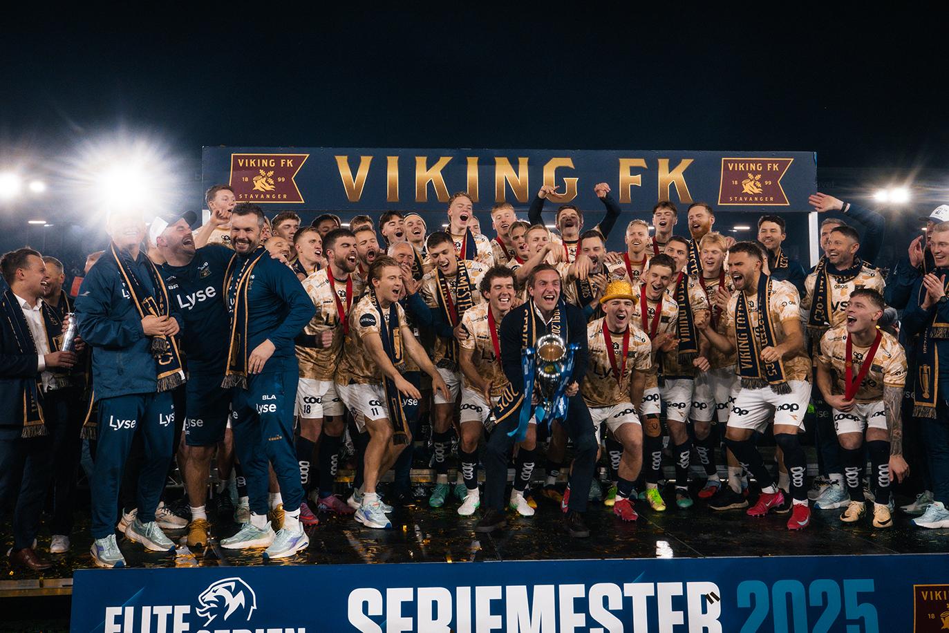 Viking seriemester 2025: Foto Viking Fotball