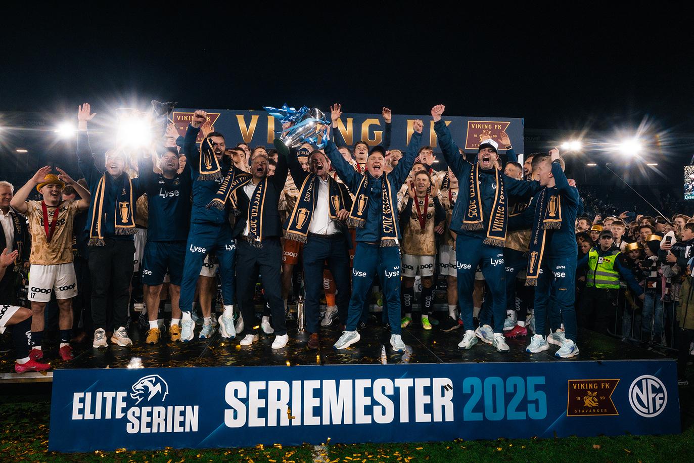 Viking seriemester 2025: Foto Viking Fotball