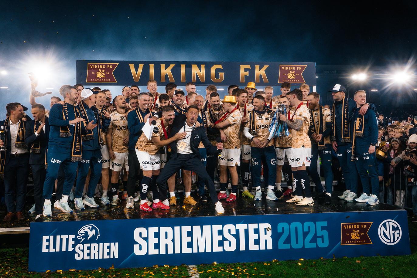 Viking seriemester 2025: Foto Viking Fotball