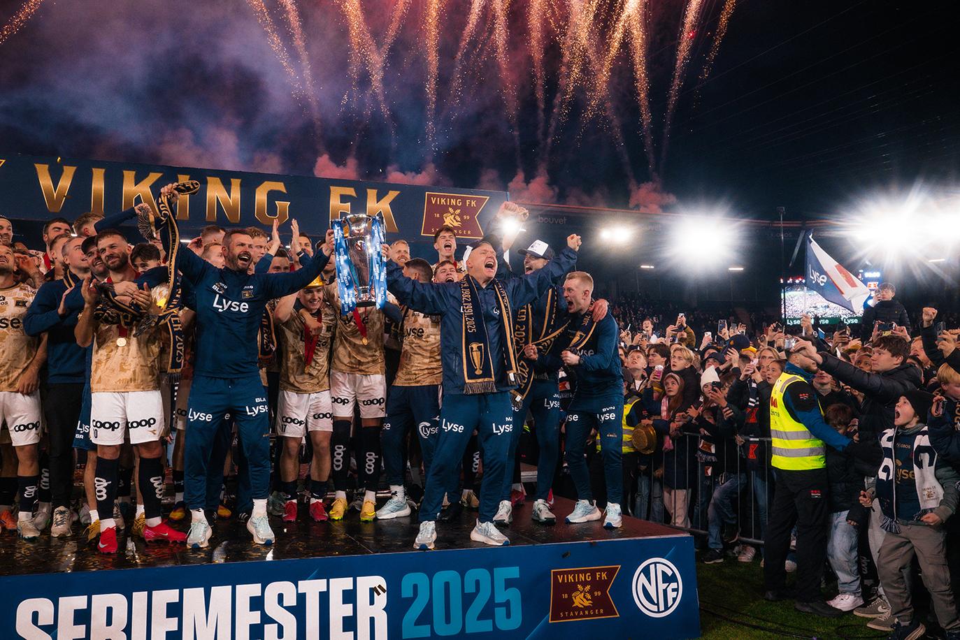 Viking seriemester 2025: Foto Viking Fotball