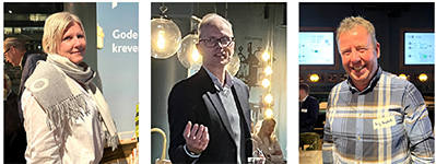 Partner i BDO: Anne Merete Vorpenes. Sjefsøkonom: Kyrre M. Knudsen. Tommy Stangeland fra Stangeland Maskin.