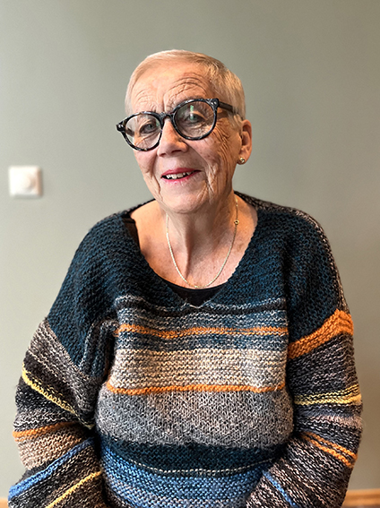 Ivrig turgåer: Lise Lunde Nilsen.