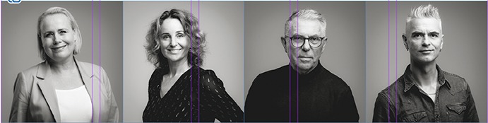 Familiebedriften: F.v. Susanne, Camilla, Kjell og Jan Ove. Fotograf Morten Berentsen