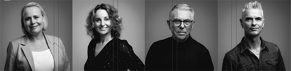Familiebedriften: F.v. Susanne, Camilla, Kjell og Jan Ove. Fotograf Morten Berentsen
