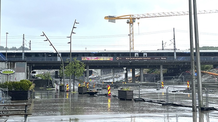 Dagens undergang er under utvidelse i forbindelse med Bussveien.