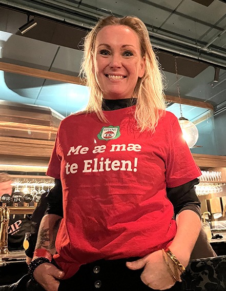 FOTBALL: Silje fra Bryne feiret klubbens opprykk til Eliteserien.