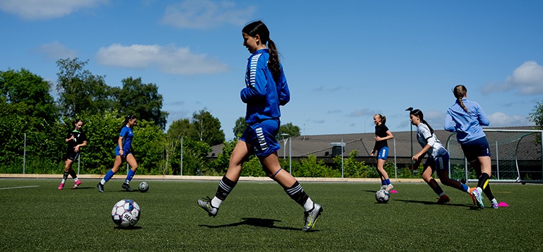 Fotball: FGI har lang tradisjon for å satse på jentefotball og rekrutteringen har gitt veldig positive resultater.