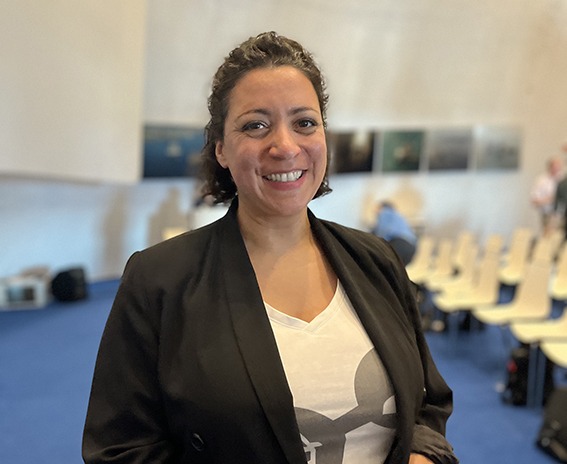 FASCINERENDE FOREDRAGS­HOLDER: Mobilitetsleder Rebecca Karbaumer fra Bremen